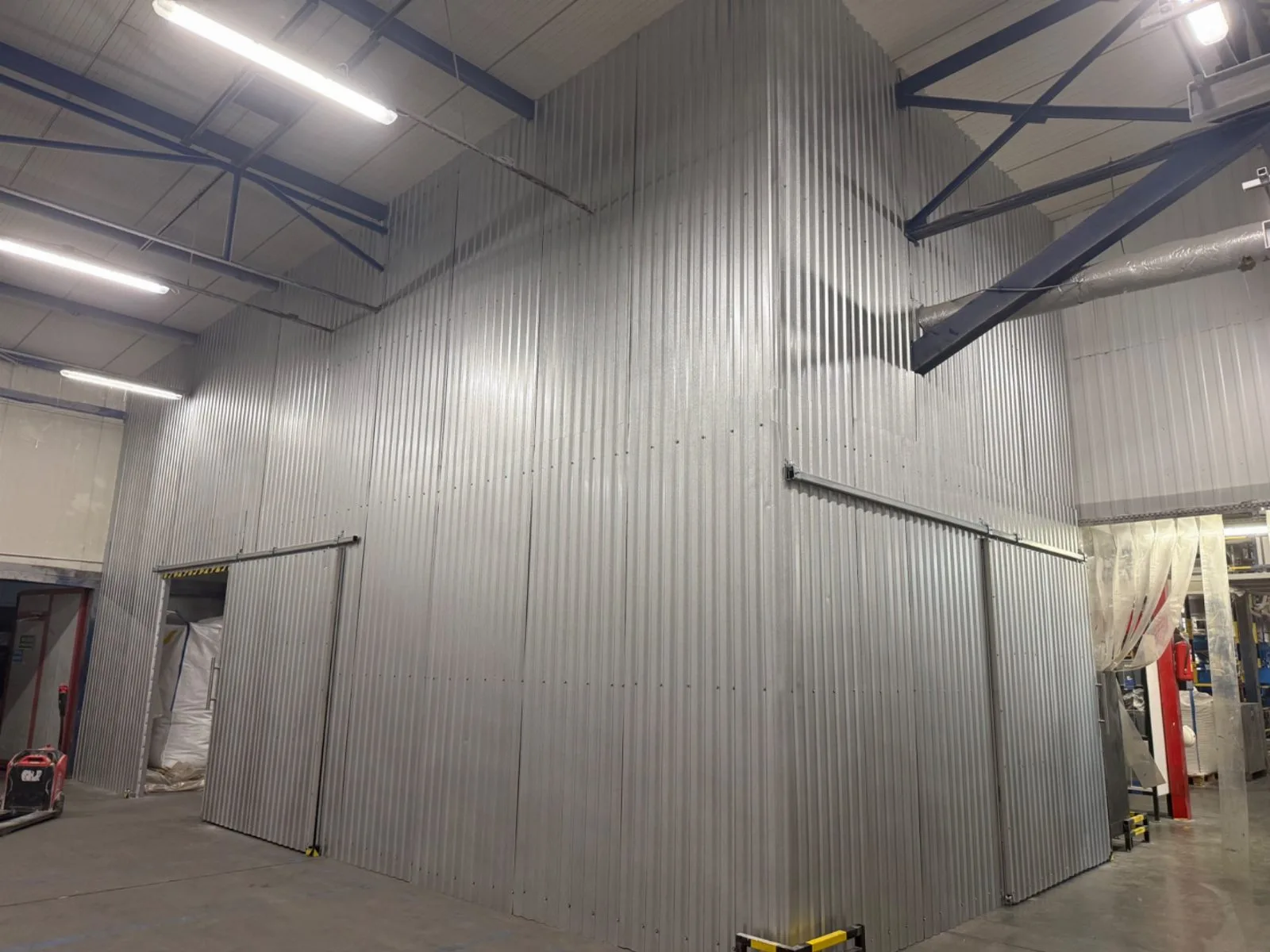 Enclosed Room in the Production Hall